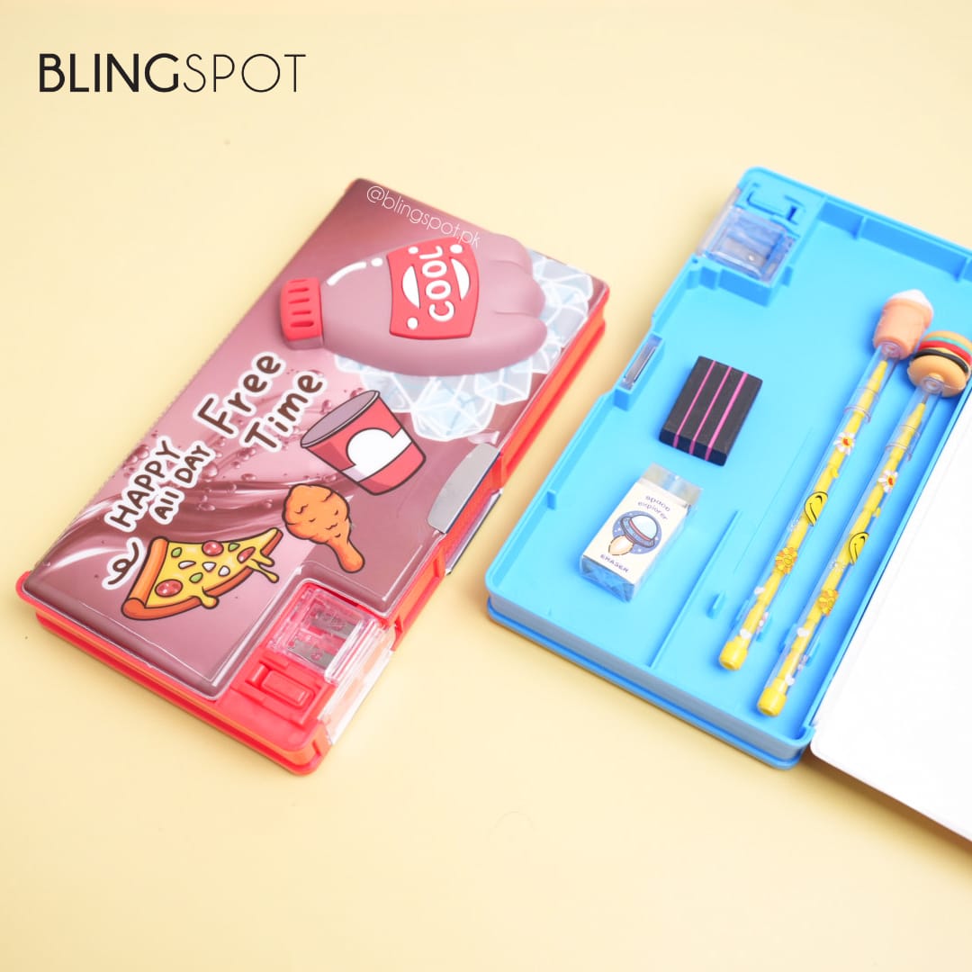 Fast Food Free Time  - Pouch / Pencil Box
