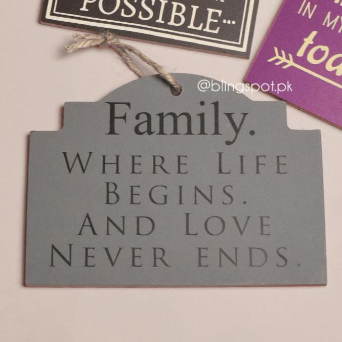 Family - Wall Hanging