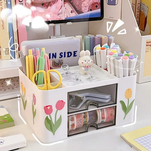 Multifunctional Classical Stationery Organizer - Style 4