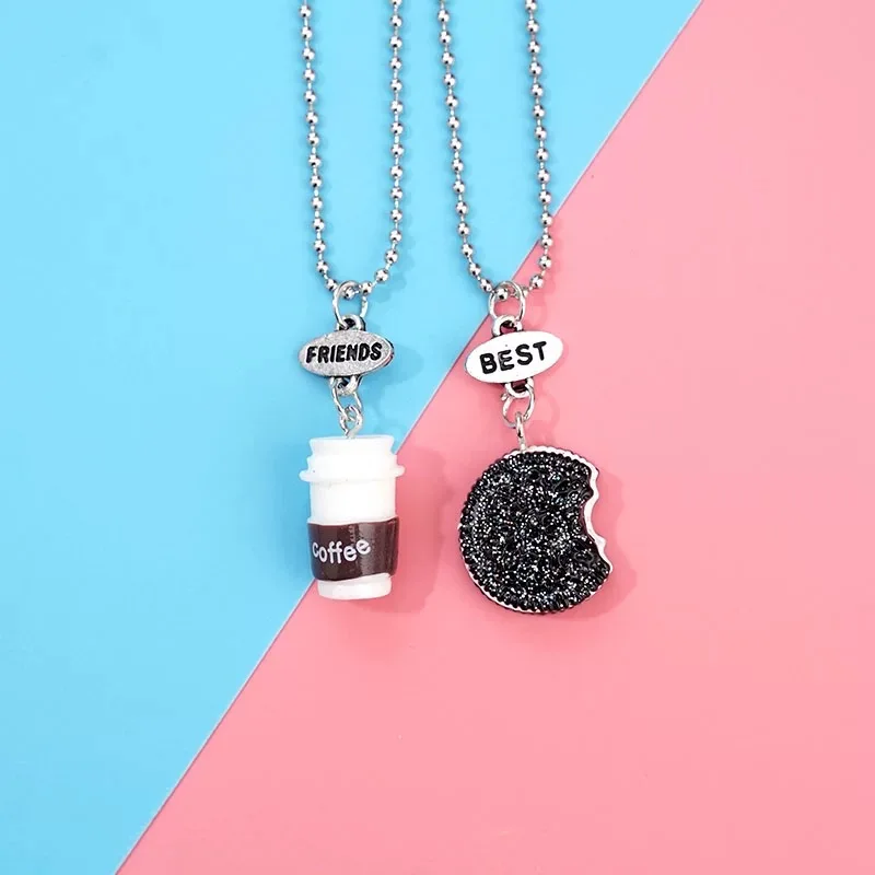 Cookie & Coffee Best Friends - Necklace