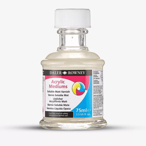 Daler Rowney - 75ml Soluble Matte Varnish