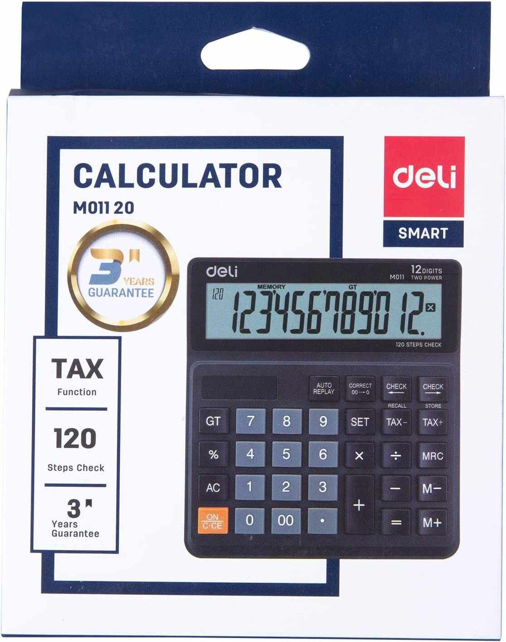Deli Classic 12 Digits Desktop Calculator