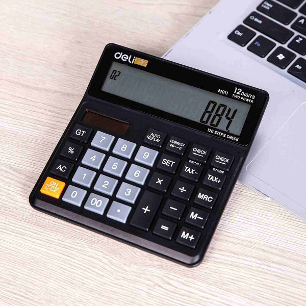 Deli Classic 12 Digits Desktop Calculator