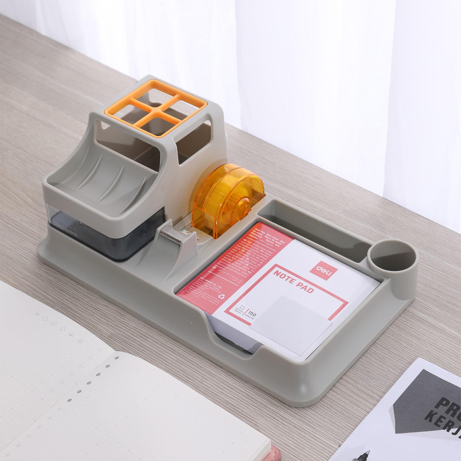 Deli Stationery Desk Organizer Set