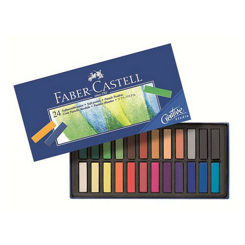 Set of 24 Faber Castell - Soft Pastel