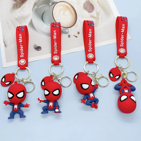 Ninja Warrios Spider-Man Gold - Key Ring Style 4