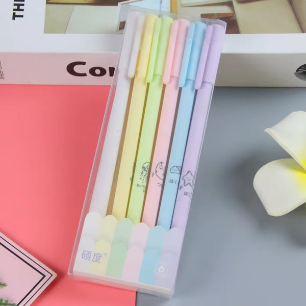 Candy Colors  - Gel Pen Set Of 6