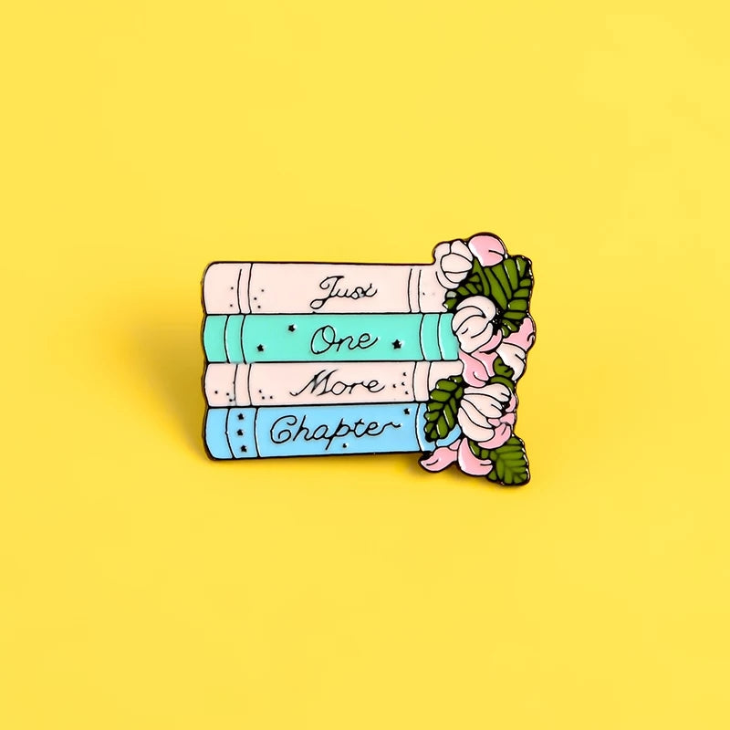 Just One More Chapter Enamel Pin - Scratch & Dent Sale