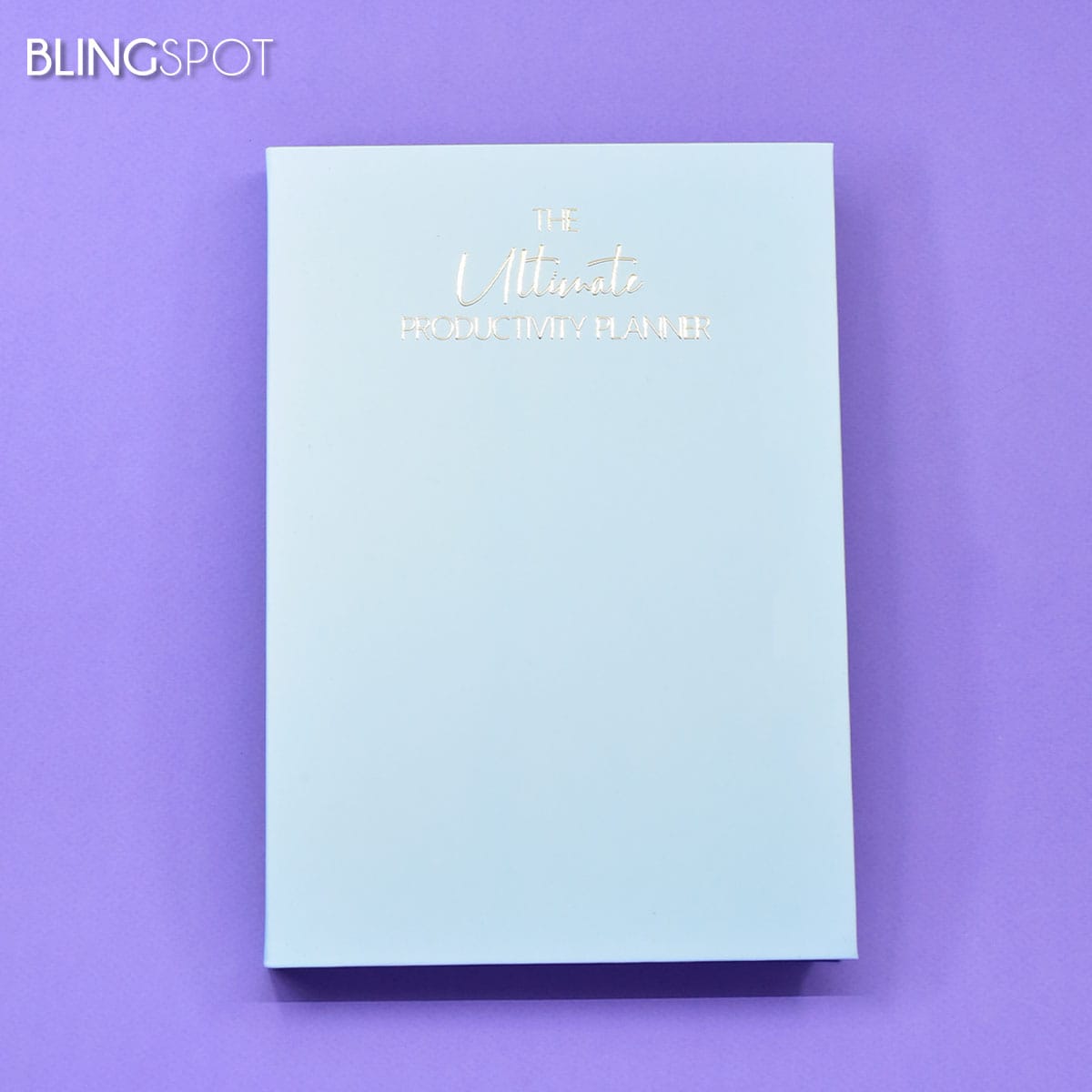 The Ultimate Productivity Ice Blue Planner Journal - Scratch & Dent Sale