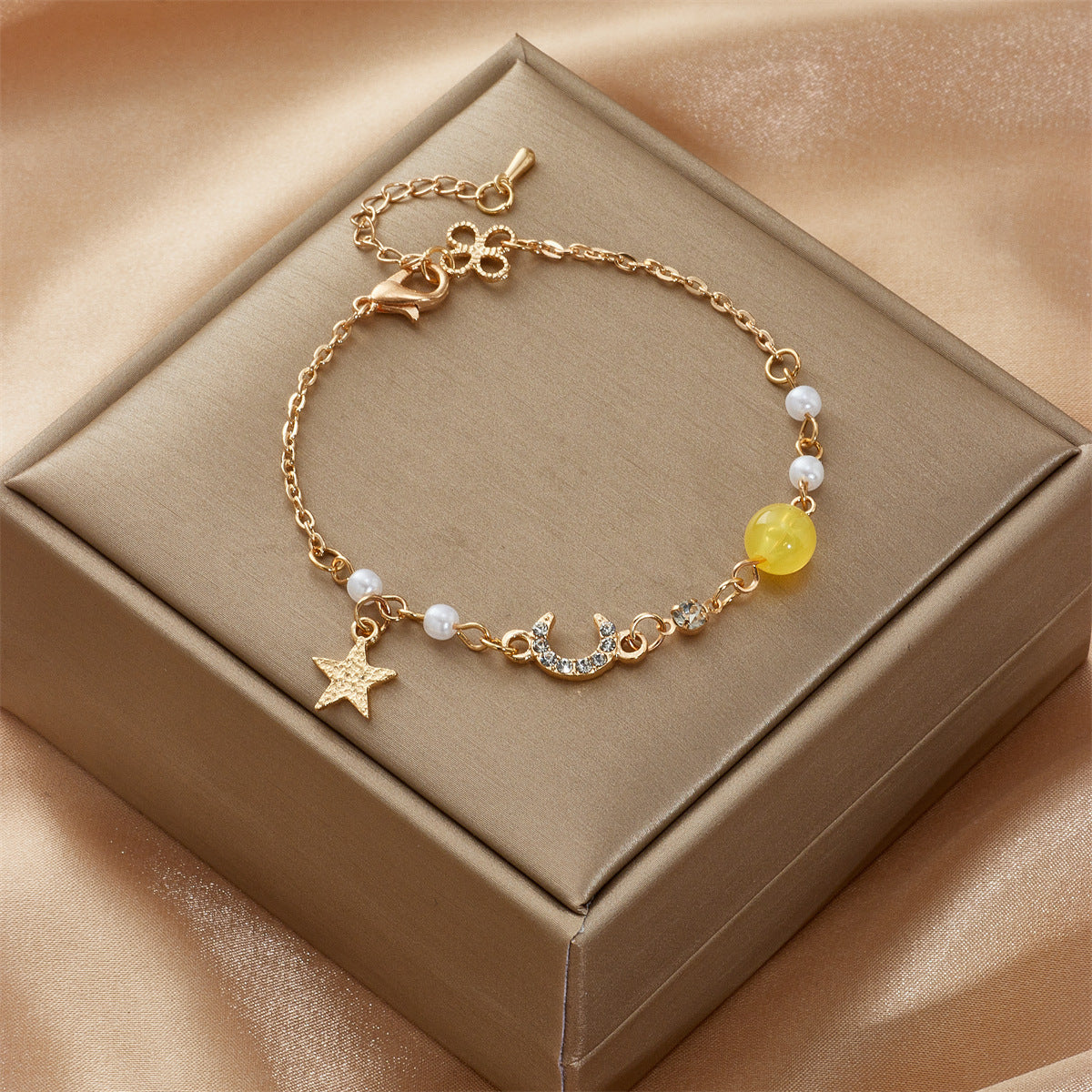 Star & Moon Yellow - Bracelet