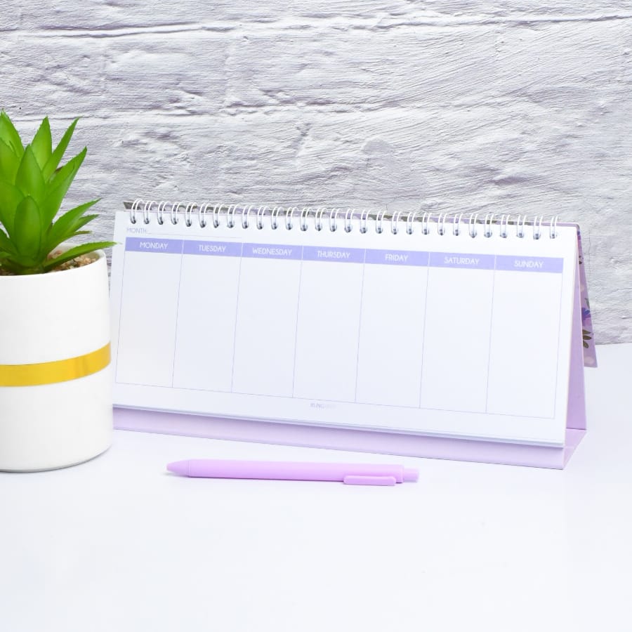 Scratch & Dent Bloom Spiral Weekly Desk Planner  - Clearance Sale