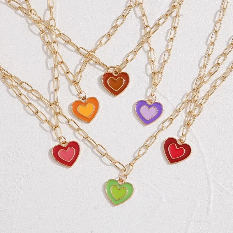 Glazed Heart - Necklace