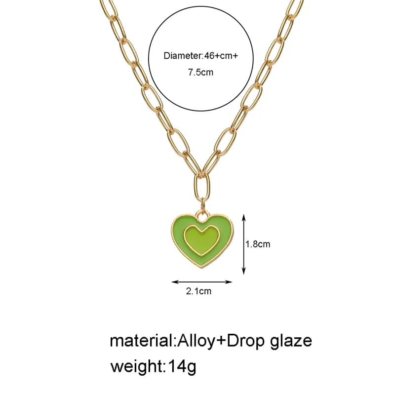 Glazed Heart - Necklace