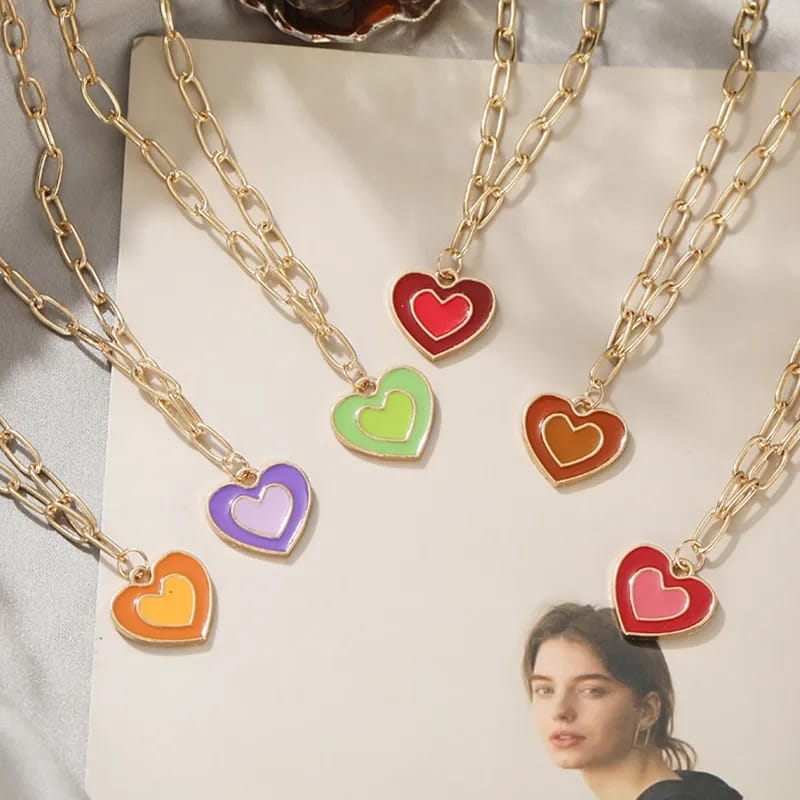 Glazed Heart - Necklace
