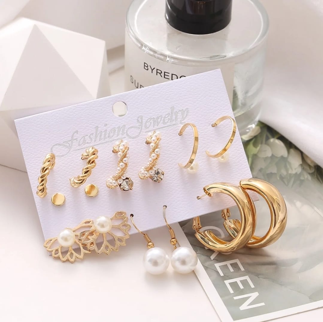 Fancy Hoops - Earring Set