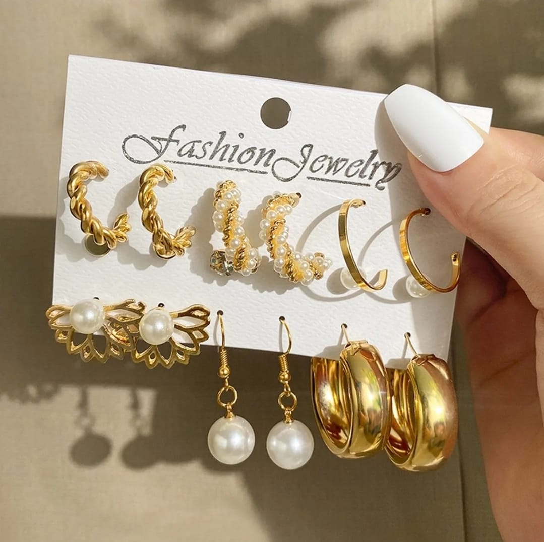 Fancy Hoops - Earring Set