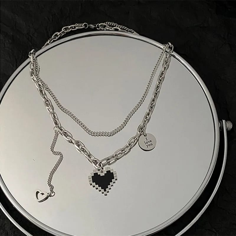 Layered Heart - Necklace