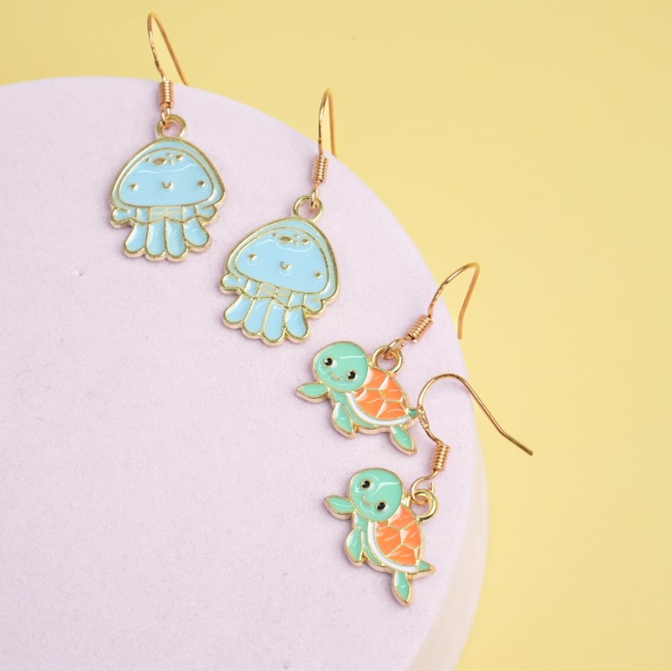 Ocean life - Earrings