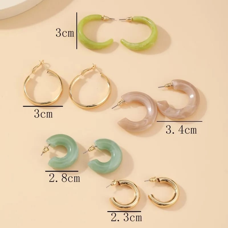 Candy Hoops - Earring Set