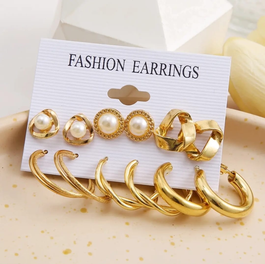 Fancy Hoops Style 9 - Earring Set