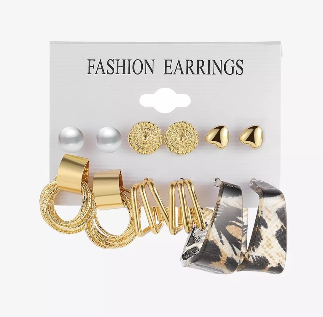 Fancy Hoops Style 10 - Earring Set