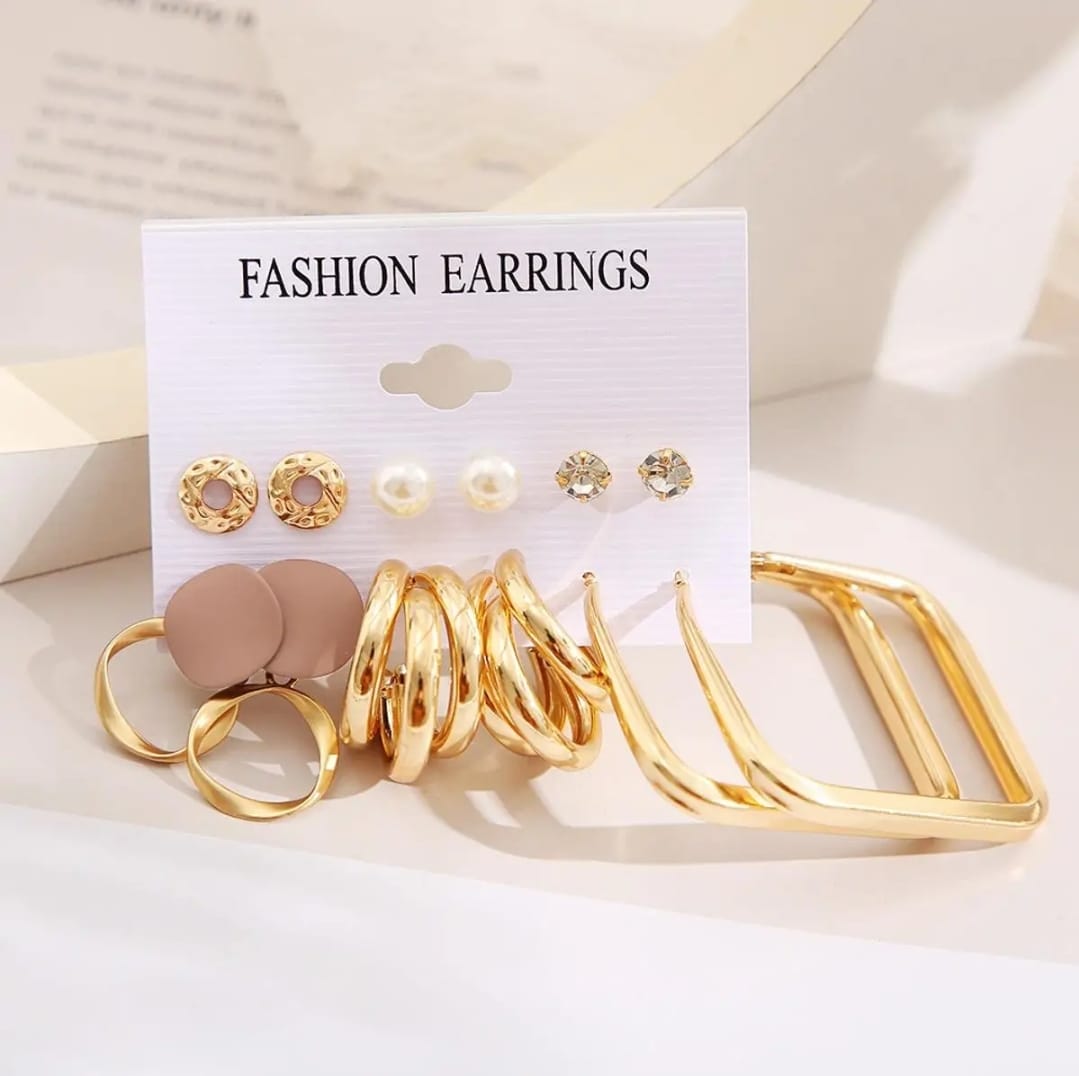 Fancy Hoops Style 13 - Earring Set