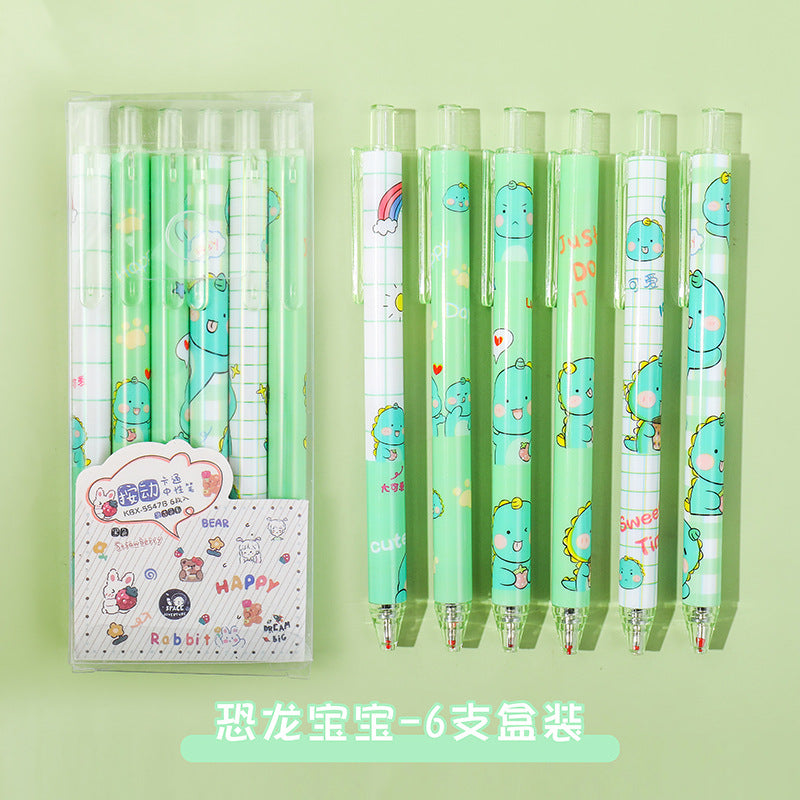 Baby Dino - Press Gel Pen Set