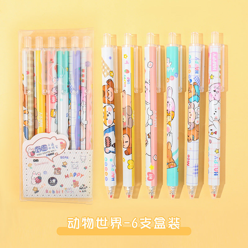 Kawaii style 1 - Press Gel Pen Set