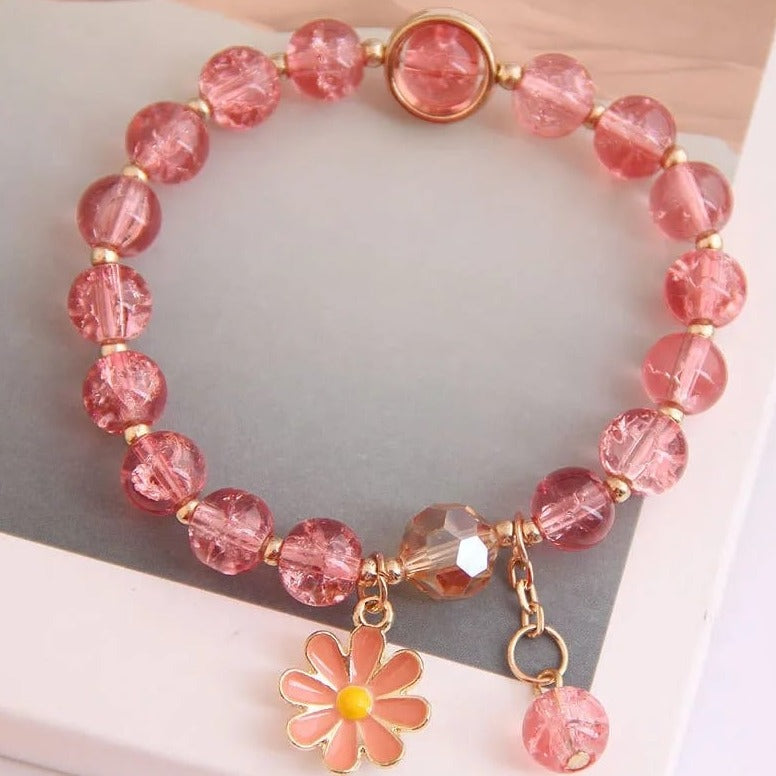 Coral Crystals - Bracelet