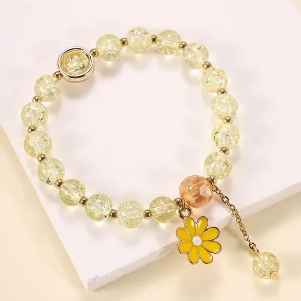 Yellow Crystals - Bracelet