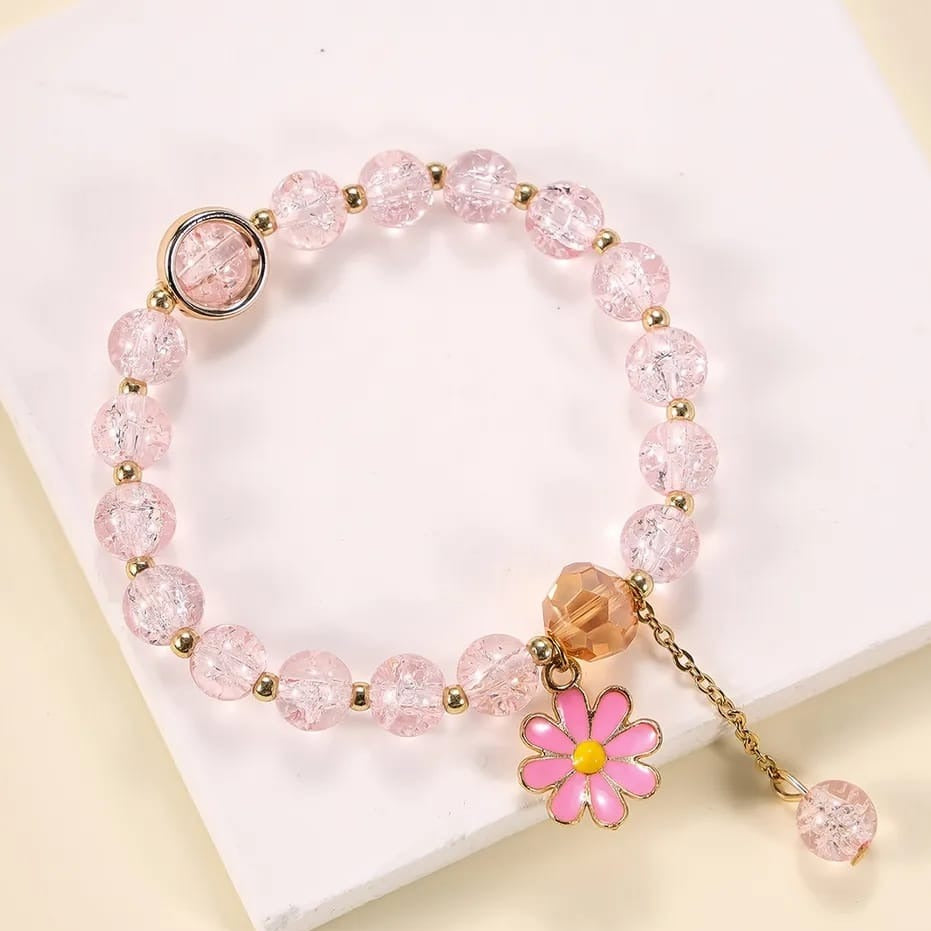 Light Pink Crystals - Bracelet