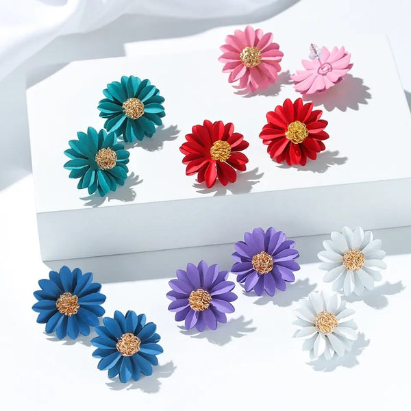 Funky Flowers - Ear Studs