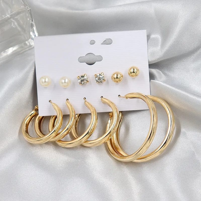 Fancy Hoops Style 20 - Earring Set