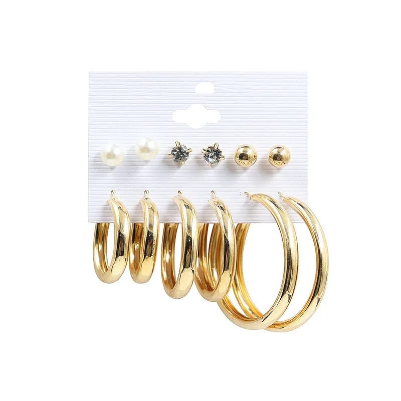 Fancy Hoops Style 20 - Earring Set