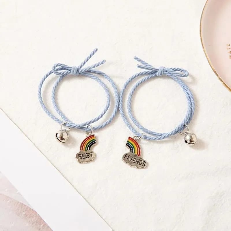 Blue Rainbow ( Best Friend ) - Bracelet Set Of 2