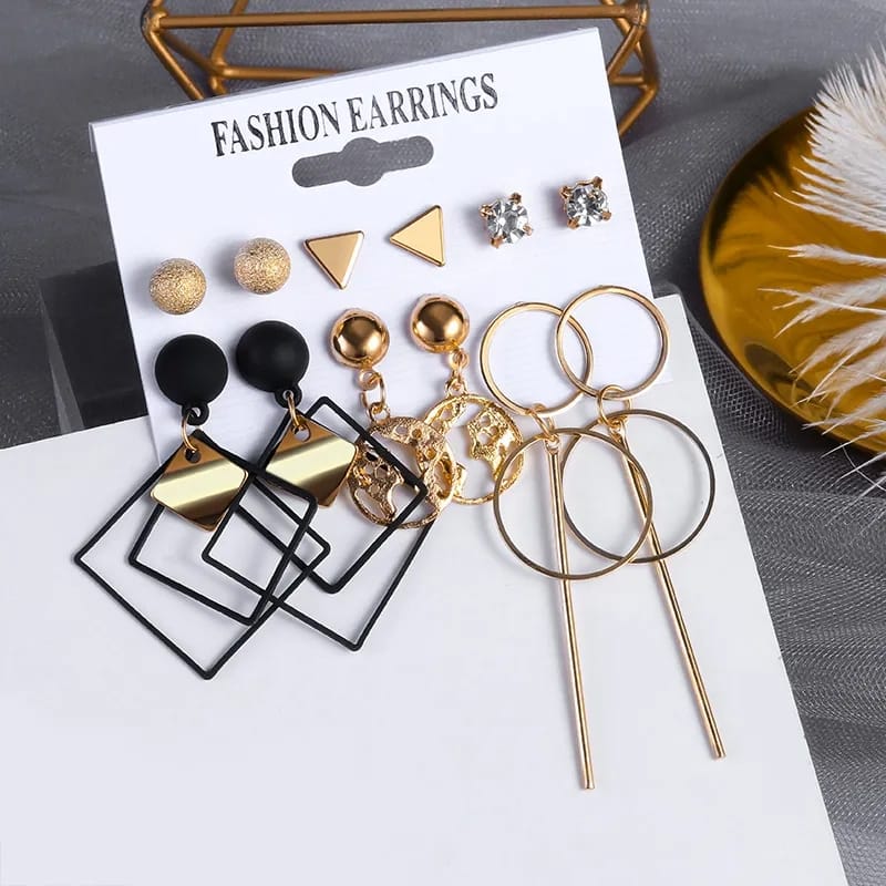 Fancy Hoops Style 22 - Earrings Set