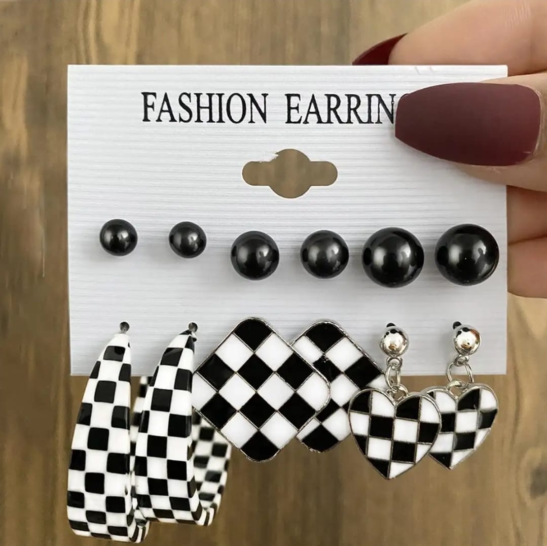 Fancy Hoops Style 25 - Earrings Set