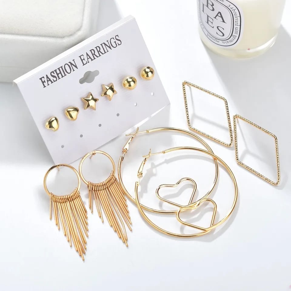 Fancy Hoops Style 29 - Earrings Set