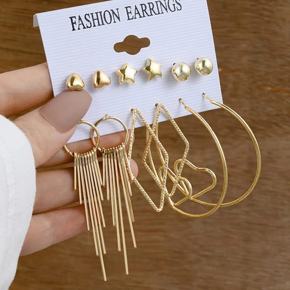 Fancy Hoops Style 29 - Earrings Set