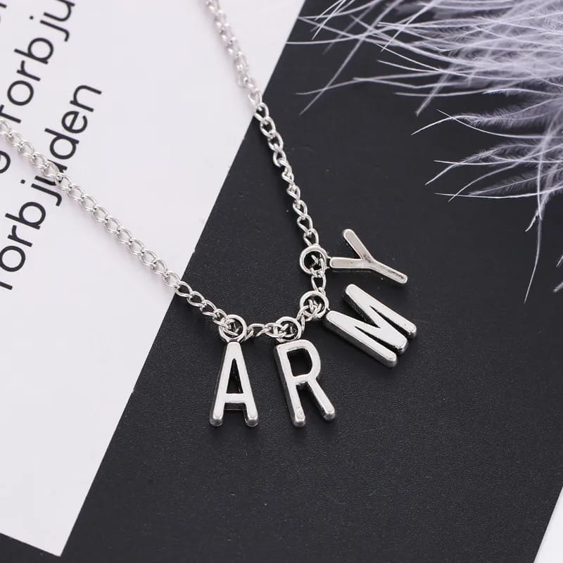 BTS Army - Necklace - The Blingspot Studio