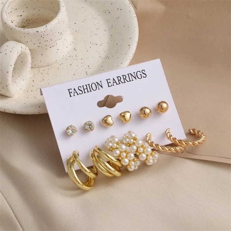 Fancy Hoops Style 30 - Earrings Set