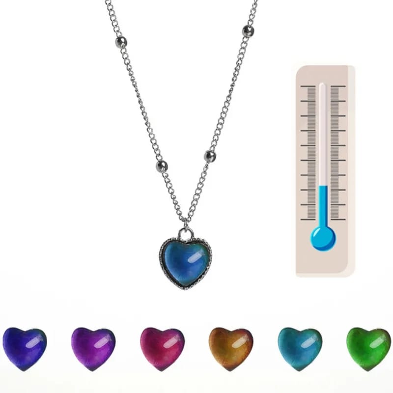 Color Changing Heart - Necklace