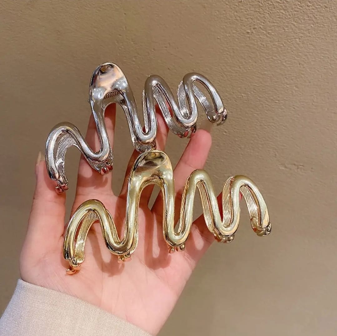 Metallic Wave - Hair Claw