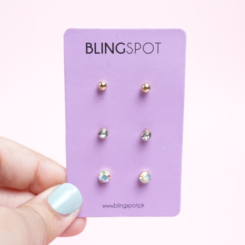 Blingy Style 1 - Ear Studs