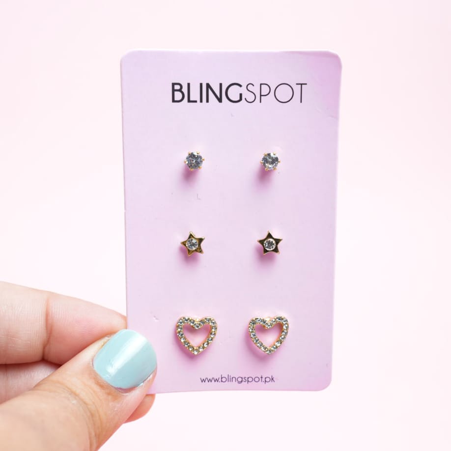 Blingy Style 6 - Ear Studs