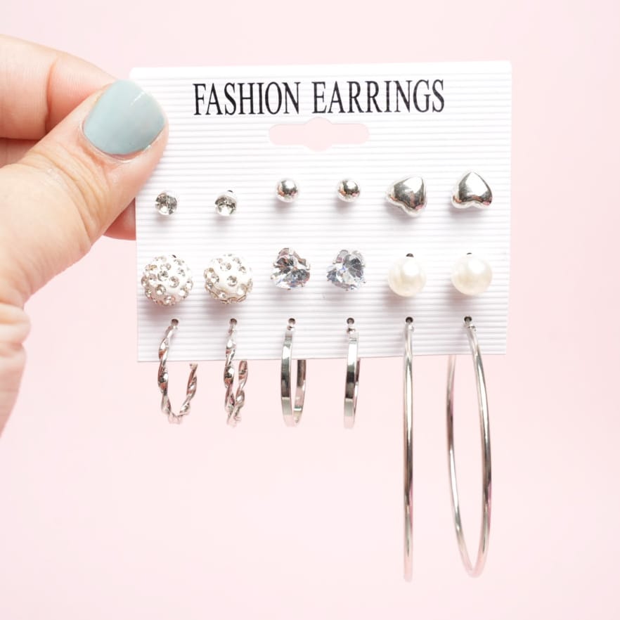 Fancy Hoops Style 36 - Earrings Set