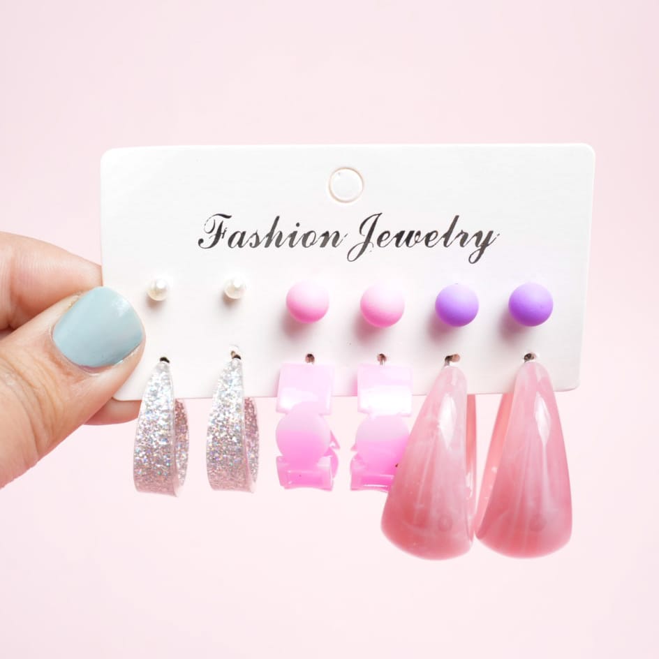 Fancy Hoops Style 42 - Earrings Set