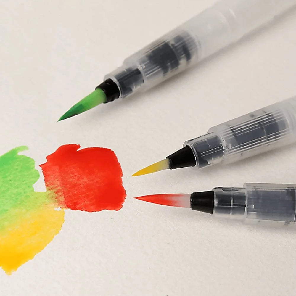 Keep Smiling Watercolor Brushes Set Of 3