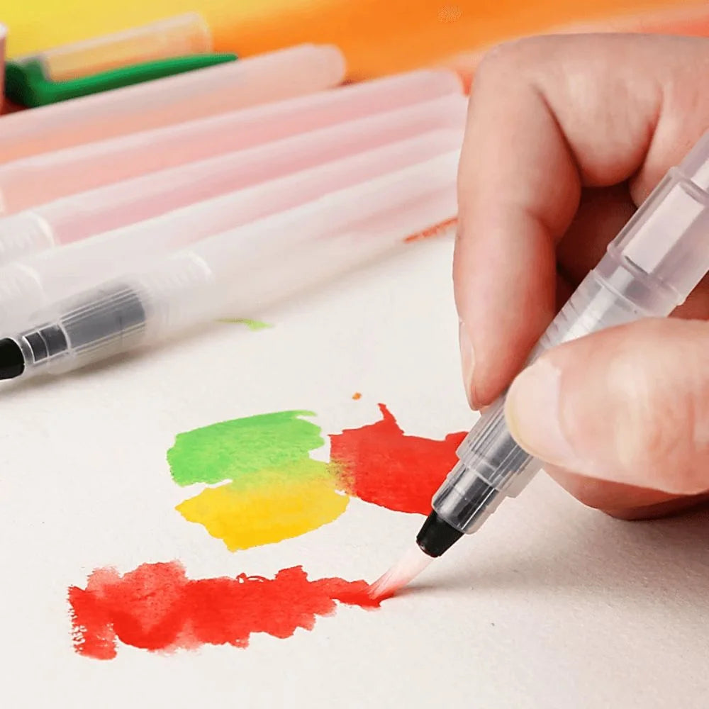 Keep Smiling Watercolor Brushes Set Of 3