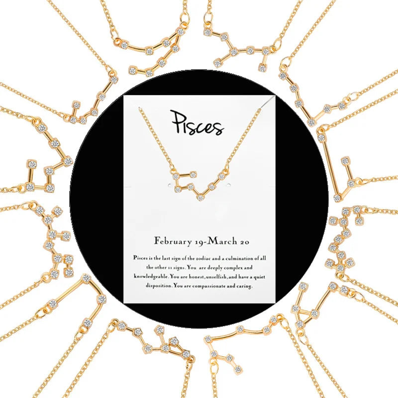 Constellations Gold  - Necklace